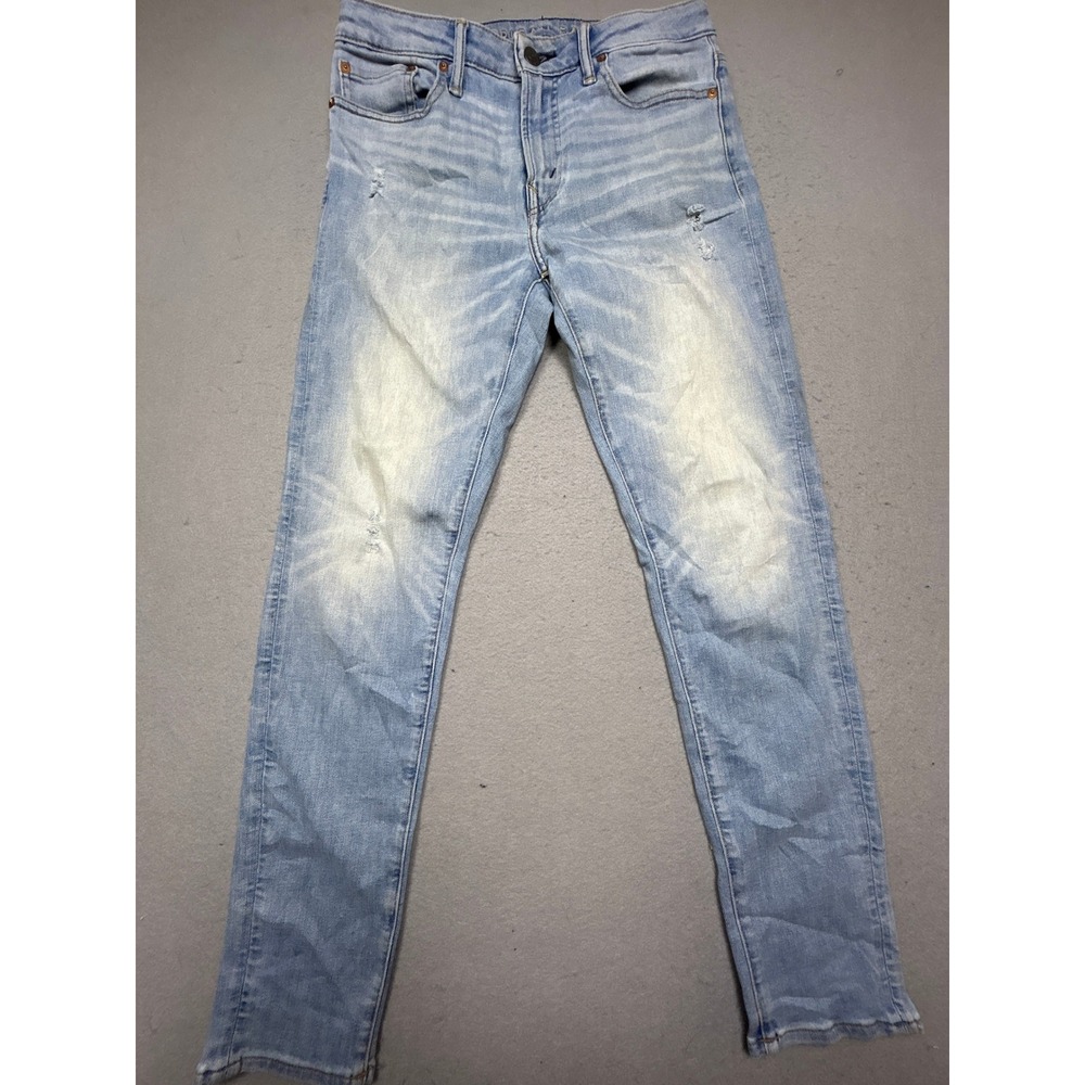 American Eagle Airflex+ Temp Tech Denim Light Wash 30x32 Mens